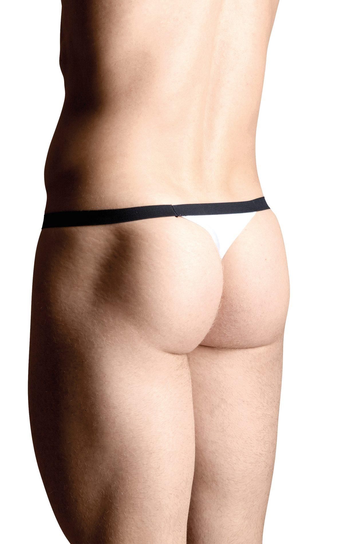Сексуальные стринги SoftLine Mens thongs 4497, S-L (белый)