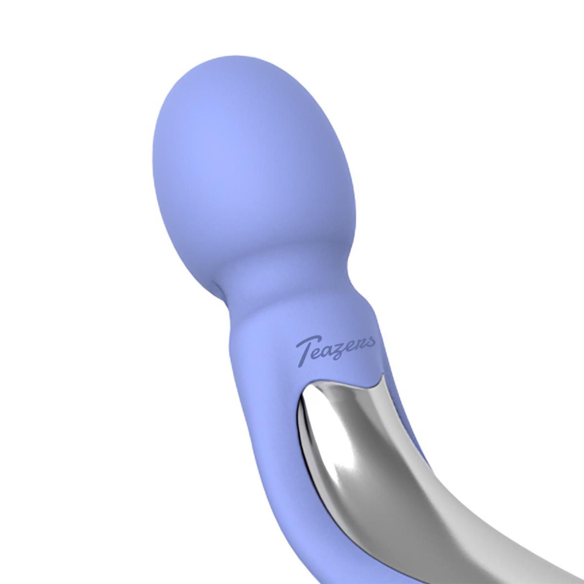 Вибромассажер Teazers Curved Wand, 20.3 см (сиреневый)