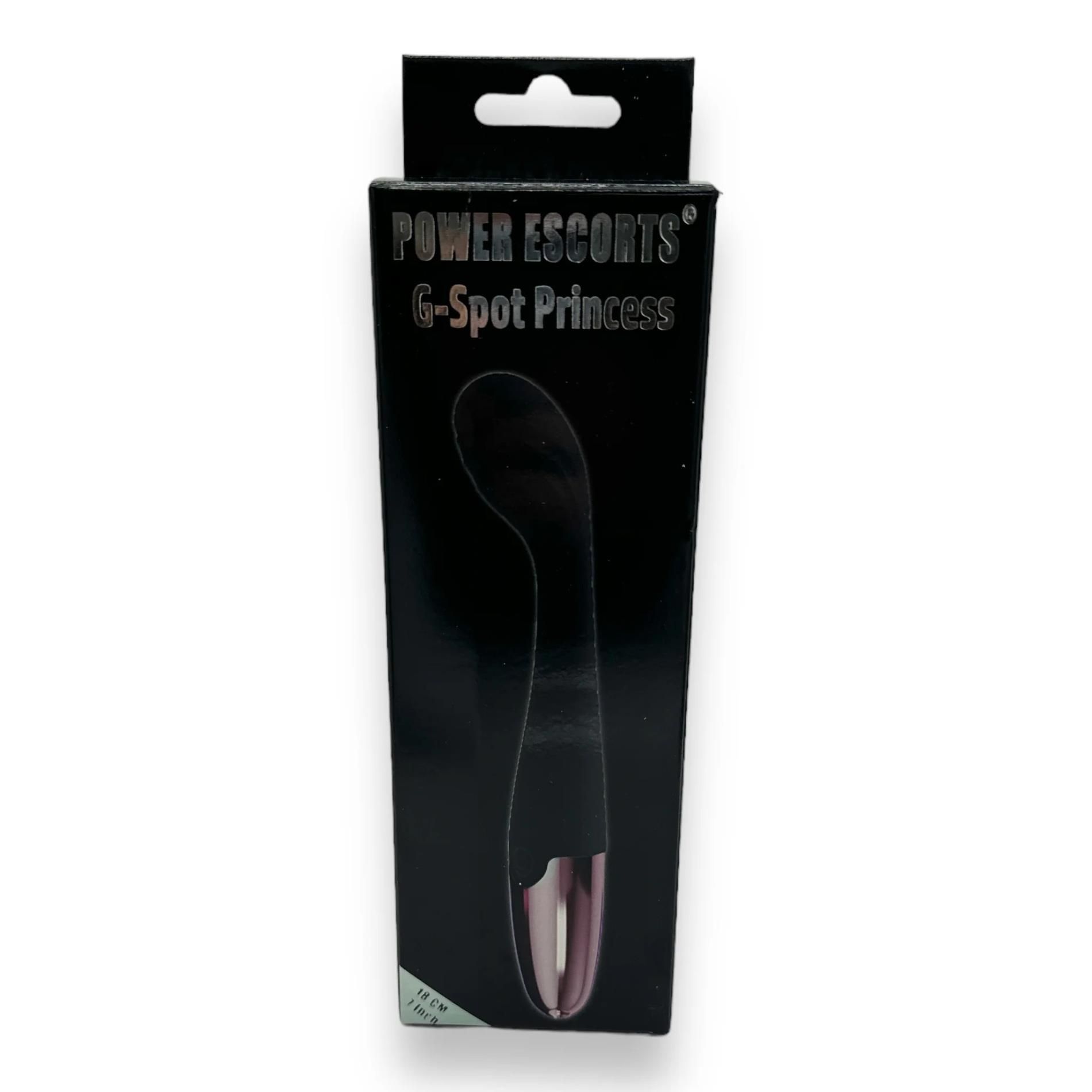 Вибратор Power Escorts G Spot Princess 7 Inch, 18 см (черный)