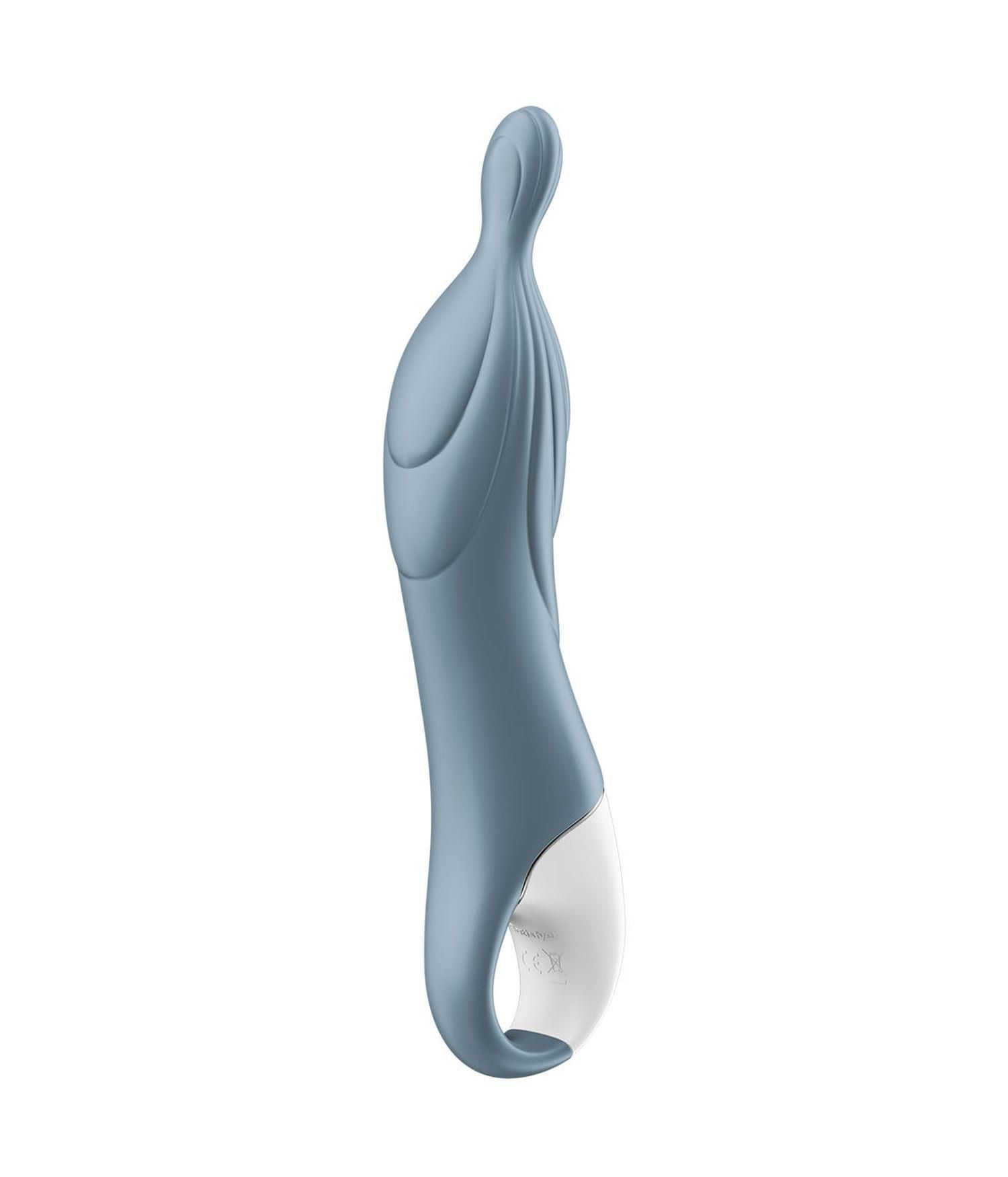 Вибратор Satisfyer A-Mazing 2, 21.7 см (серый)