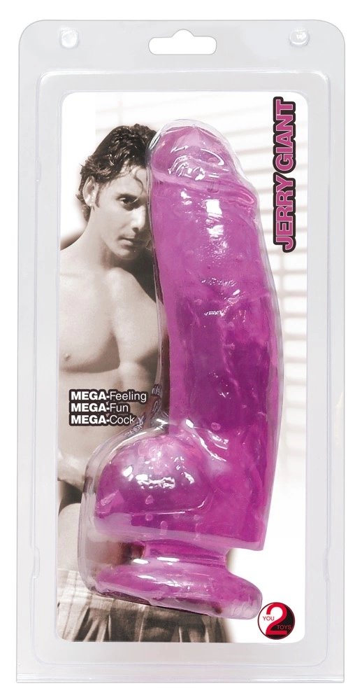 Dildo You2Toys Jerry Giant, 22 cm (różowy)