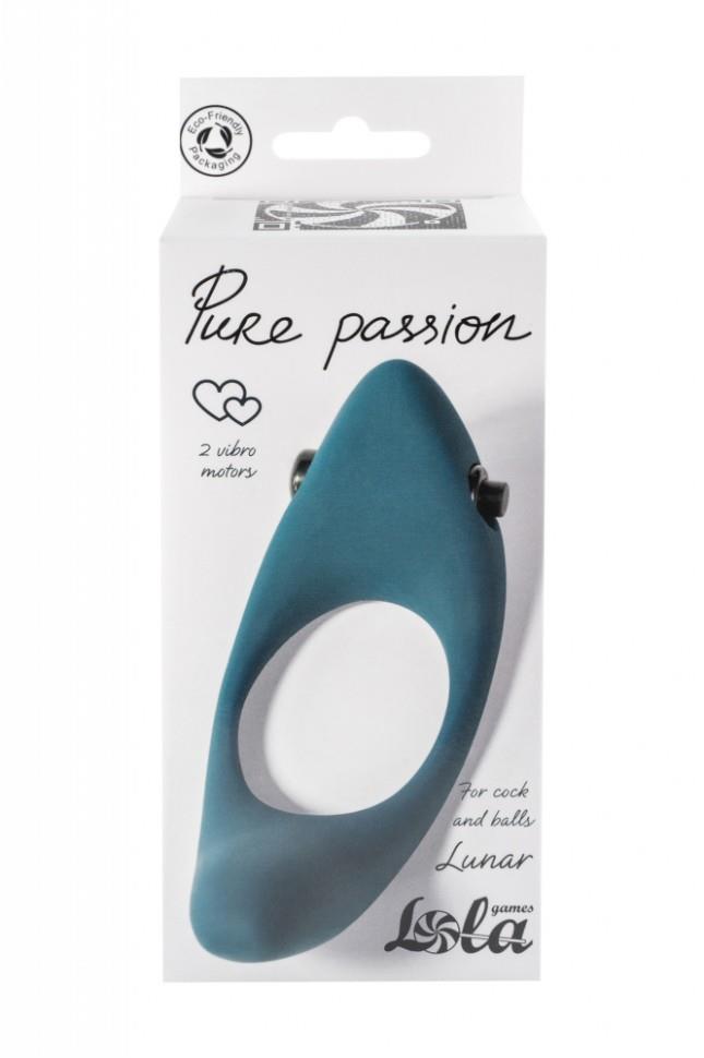 Эрекционное кольцо Lola Games Moon Cock Ring, 13 см (зеленый)