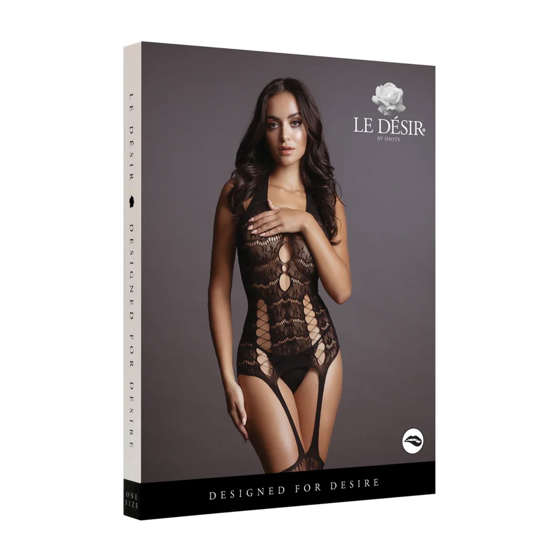 Бодістокінг Le Désir Lace, One Size (чорний)