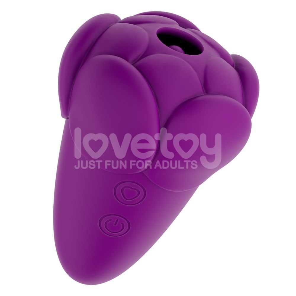 Вибратор для клитора Love Toy Flicker, 9.7 см (фиолетовый)