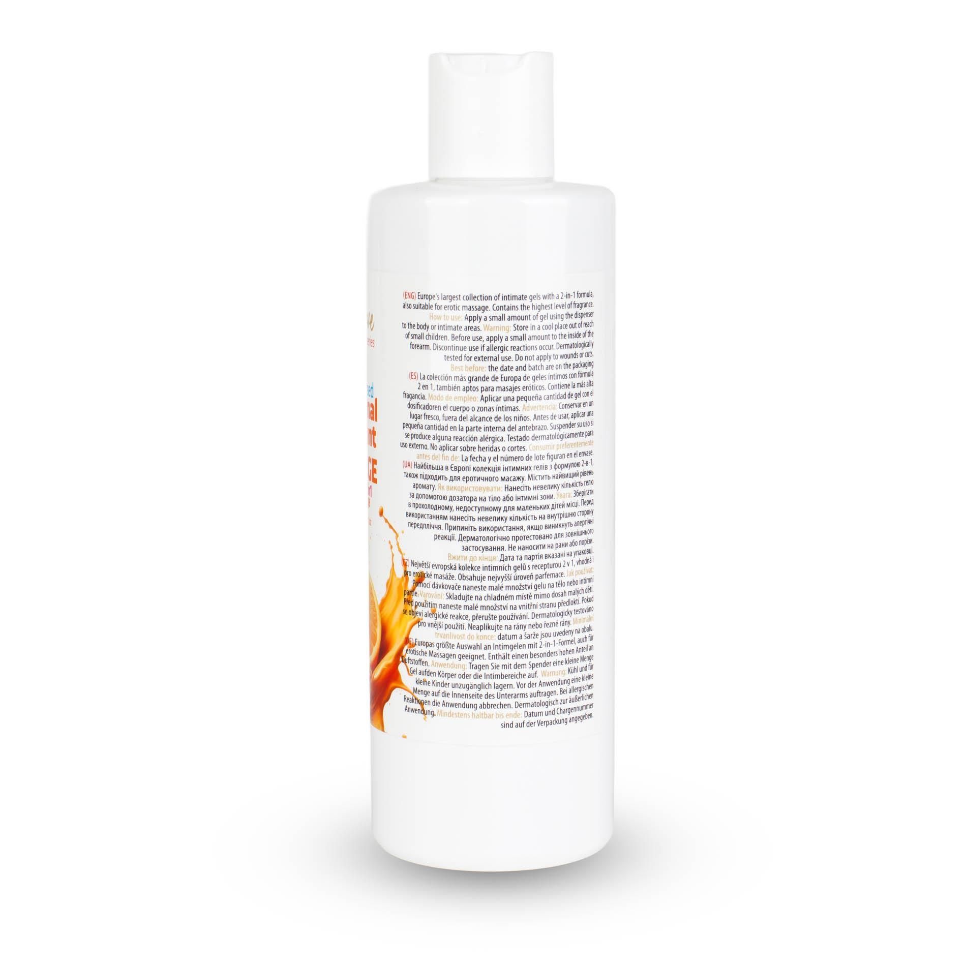 Lubrykant MyLove Aroma Series Intim&Massage 2in1 Orange, 300 ml