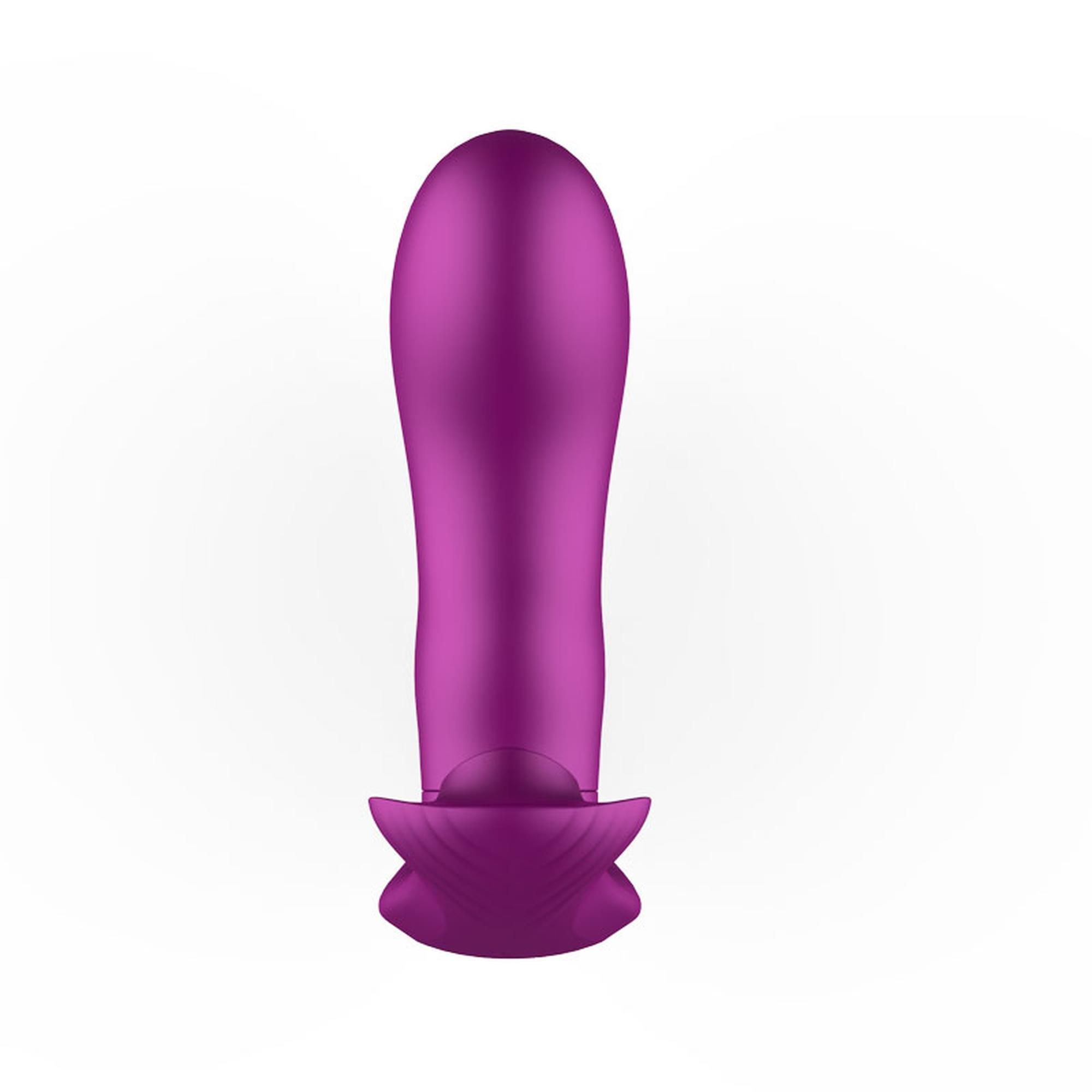 Wibrator B - Seria Cute Tongue, 12 cm (fioletowy)
