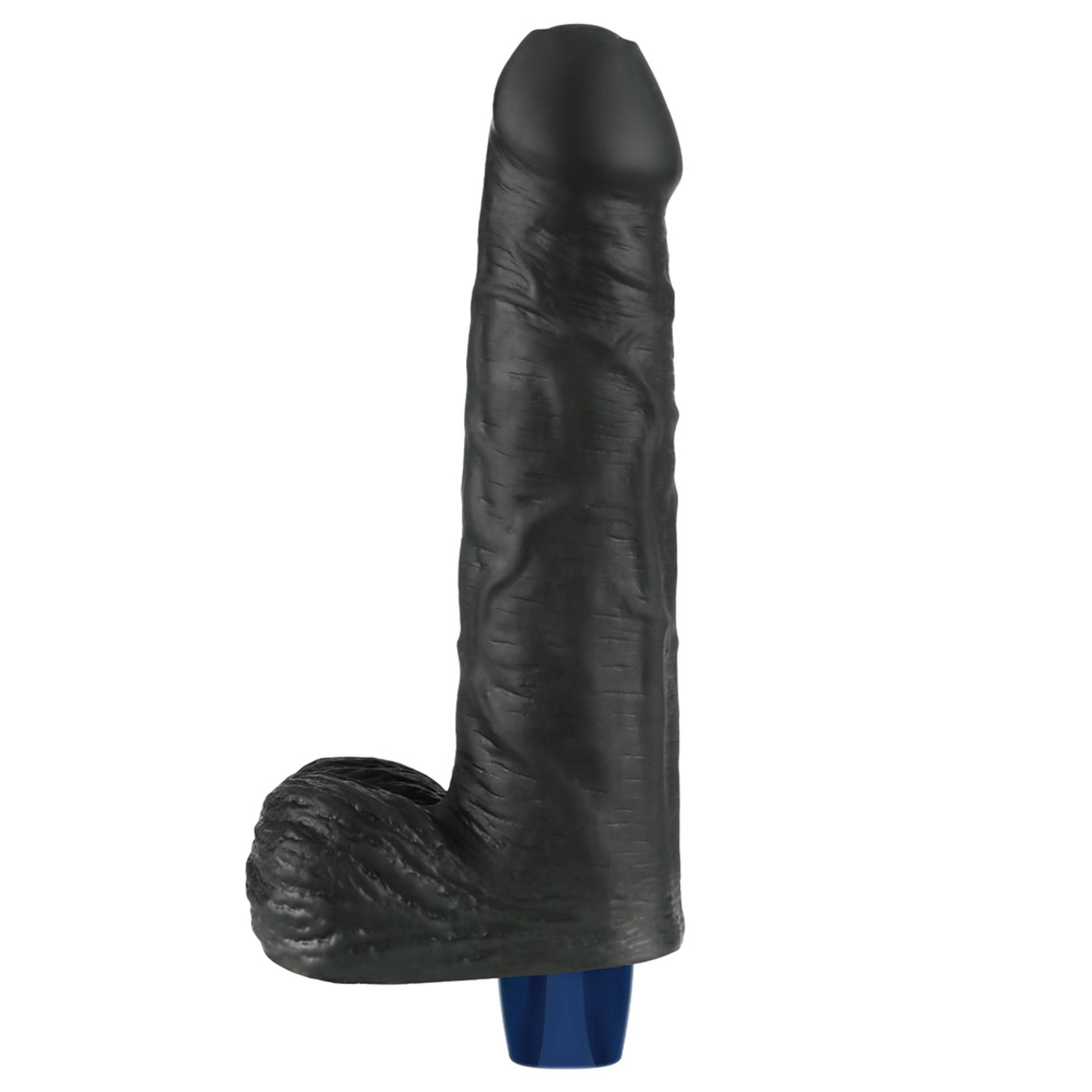 Vibrator Lovetoy Real Softee 9", 23 cm (czarny)