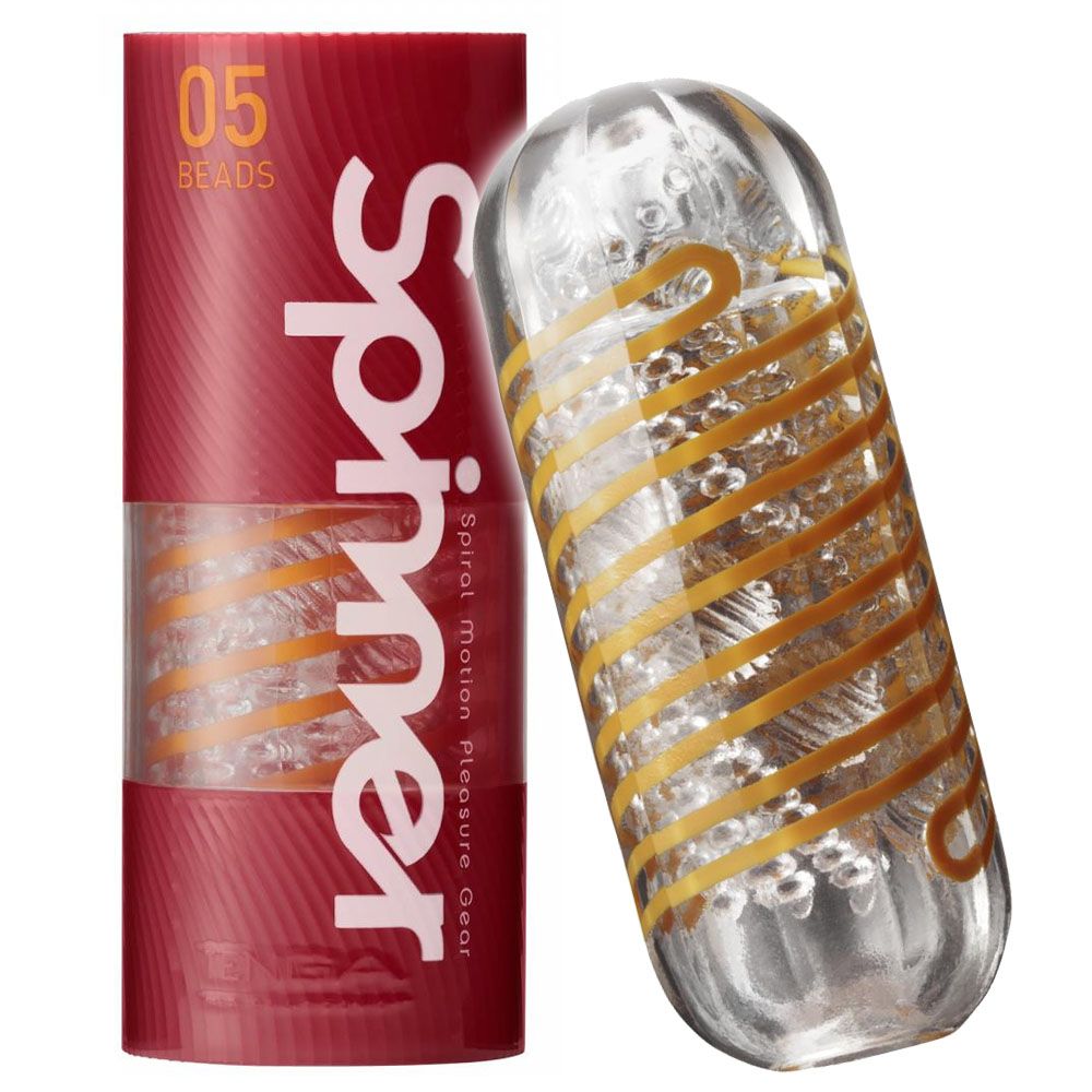 Мастурбатор Tenga Spinner Beads (коричневый)