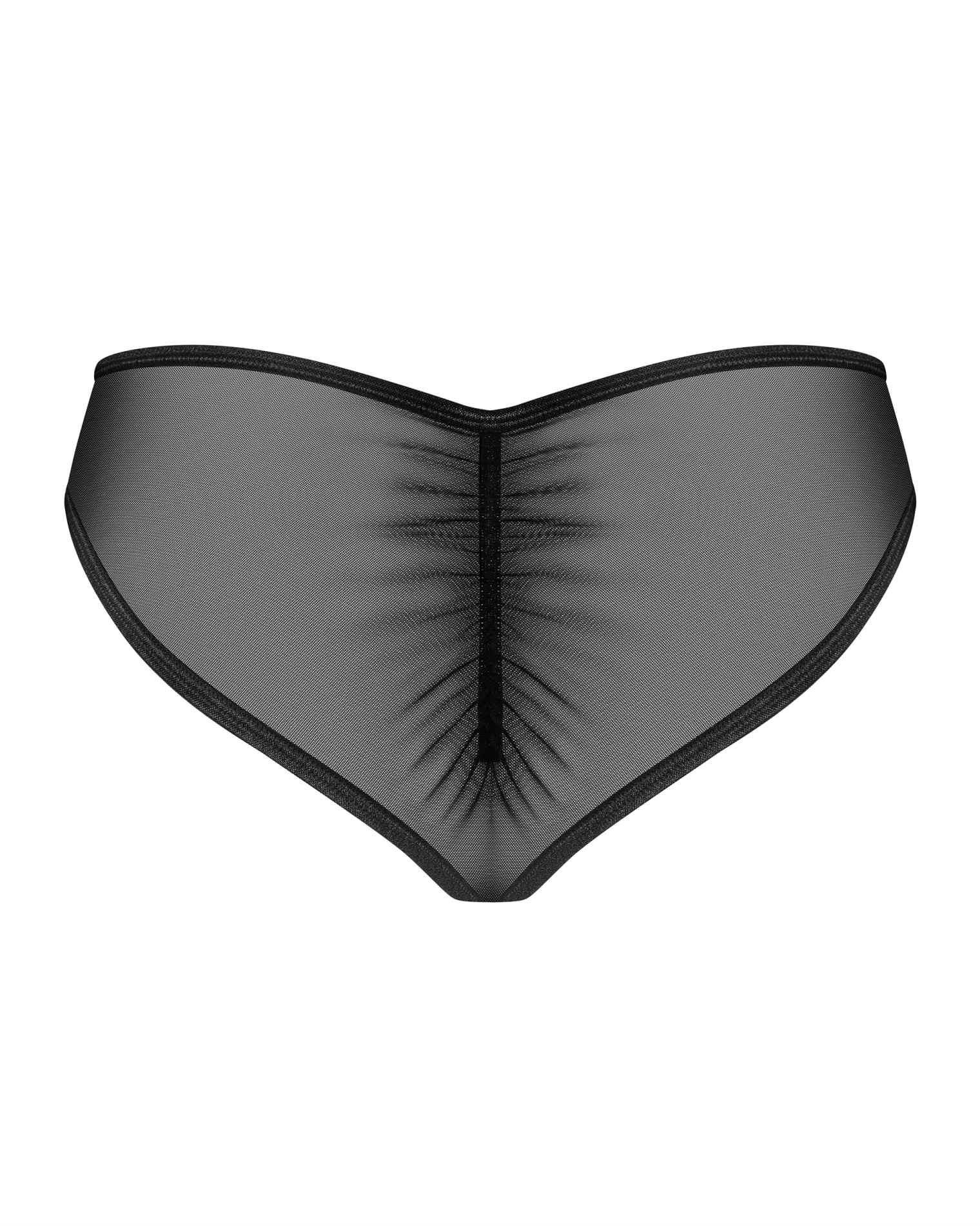 Трусики женские Obsessive Donarella, M/L (черный)