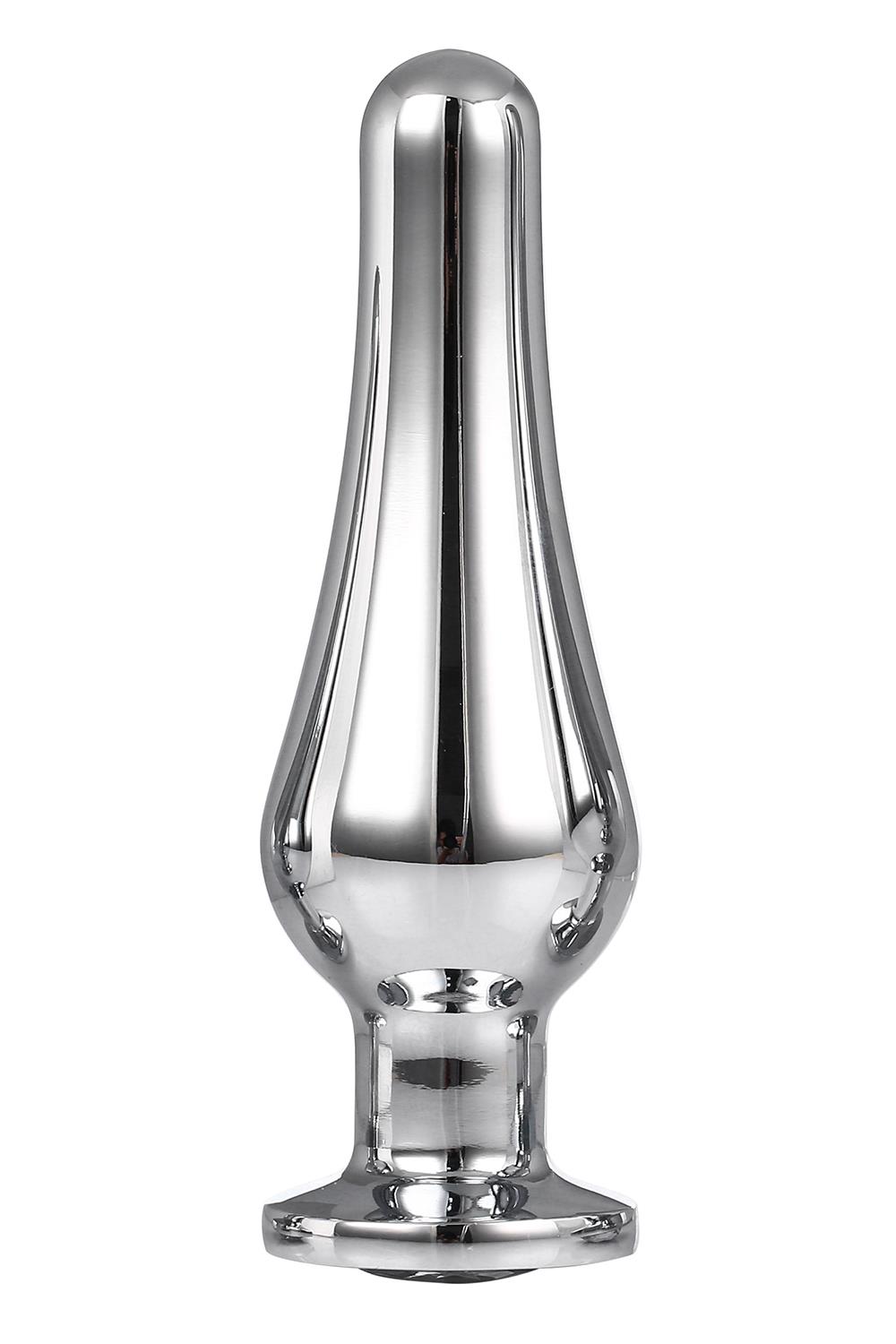 Korek analny Gleaming Love Pleasure Plug M, 11 cm (srebrny)