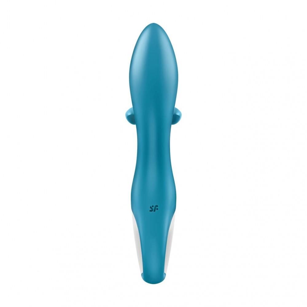 Вібратор-кролик Satisfyer Embrace Me, 20,5 см (бірюзовий)