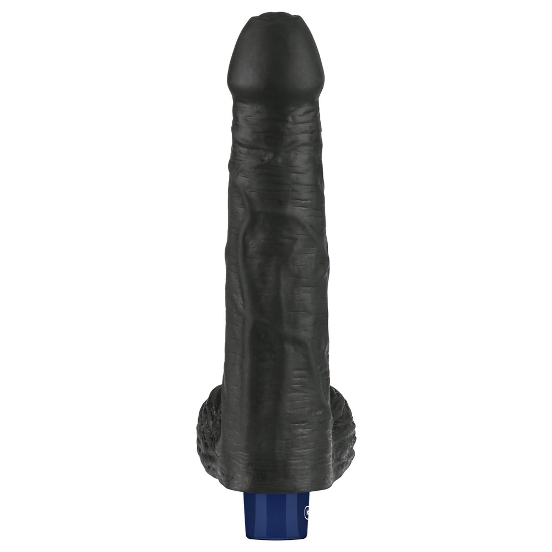 Vibrator Lovetoy Real Softee 9", 23 cm (czarny)