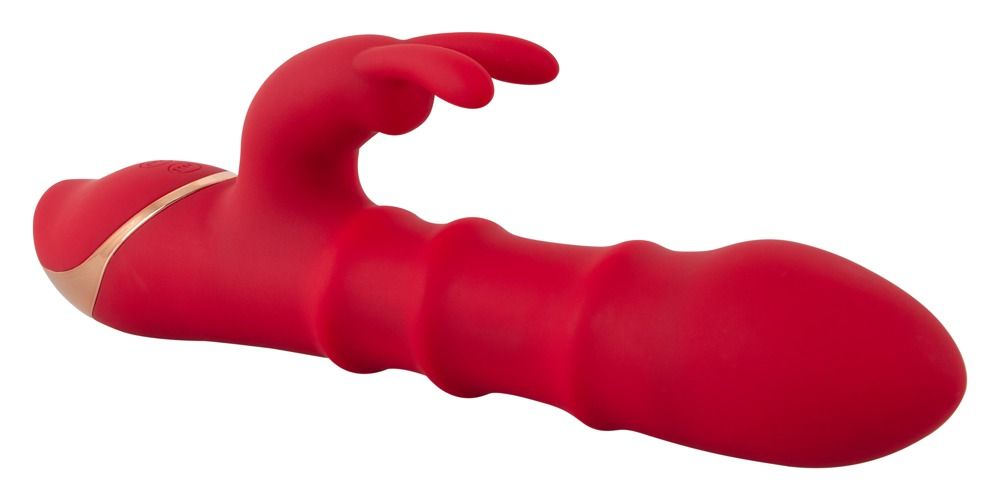 Вибратор-кролик You2Toys Double Bunny, 23.7 см (красный)