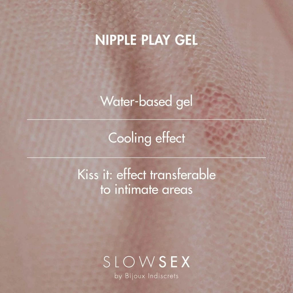 Bijoux Indiscrets Slow Sex Nipple Play Gel - Żel do stymulacji sutków, 10 ml