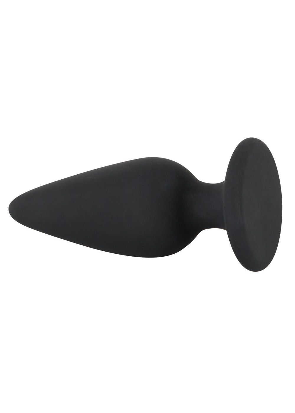 Анальна пробка Orion Black Velvets Heavy Plug Medium, 8,9 см (чорний)