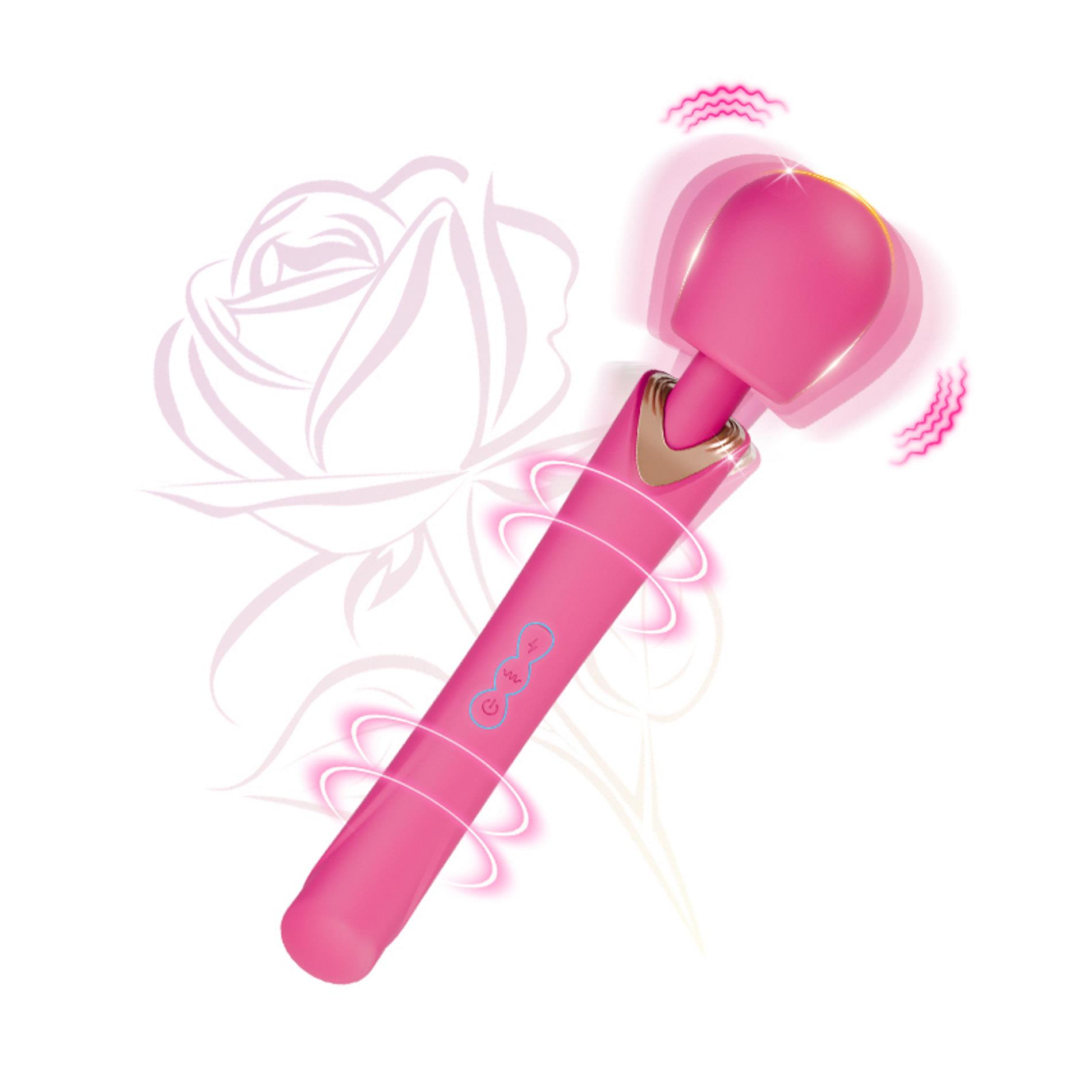 Вибратор B - Series Cute Perfect Wand, 30 см (розовый)