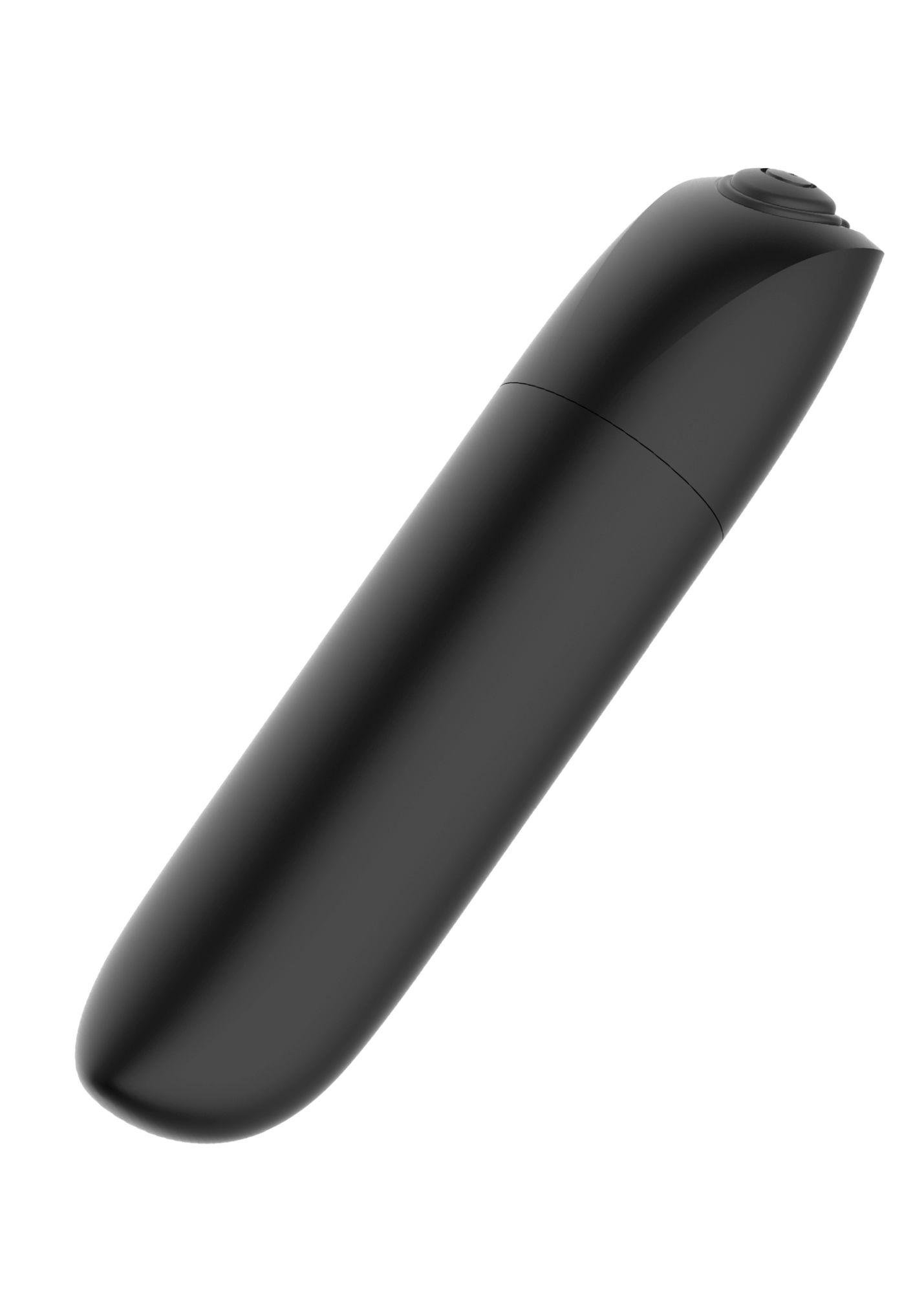 Мини-вибратор B - Series Magic Powerful Bullet, 10 см (черный)