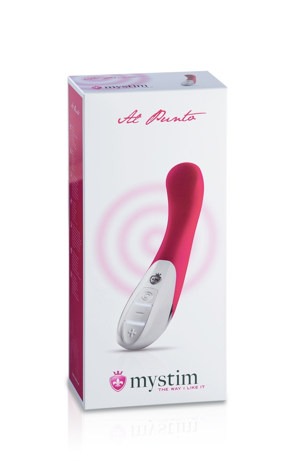 Вибратор Mystim Al Punto, 24 см (розовый)