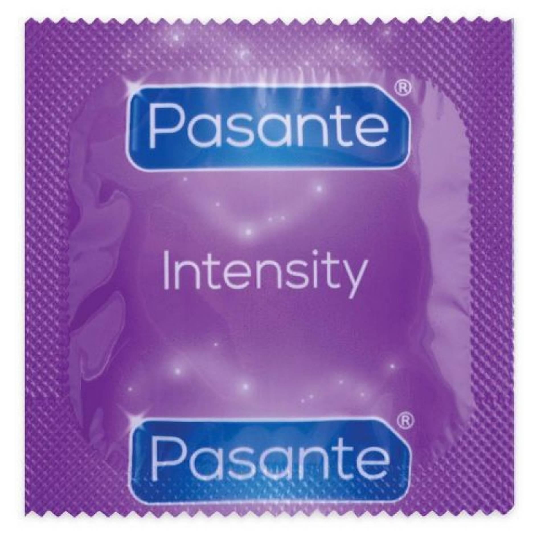Презервативы Pasante Ribs & Dots Intensity, 144 шт