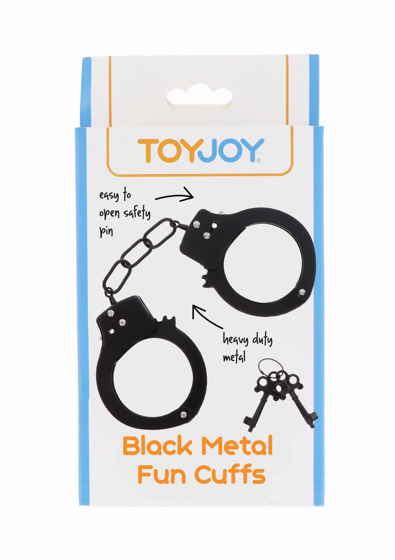Наручники Toy Joy Fun Cuffs (черный)