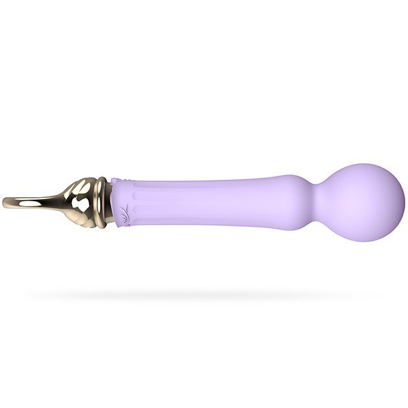 Вибромассажер Zalo Confidence Pre-Heating Wand Massager, 22,5 см (фиолетовый)