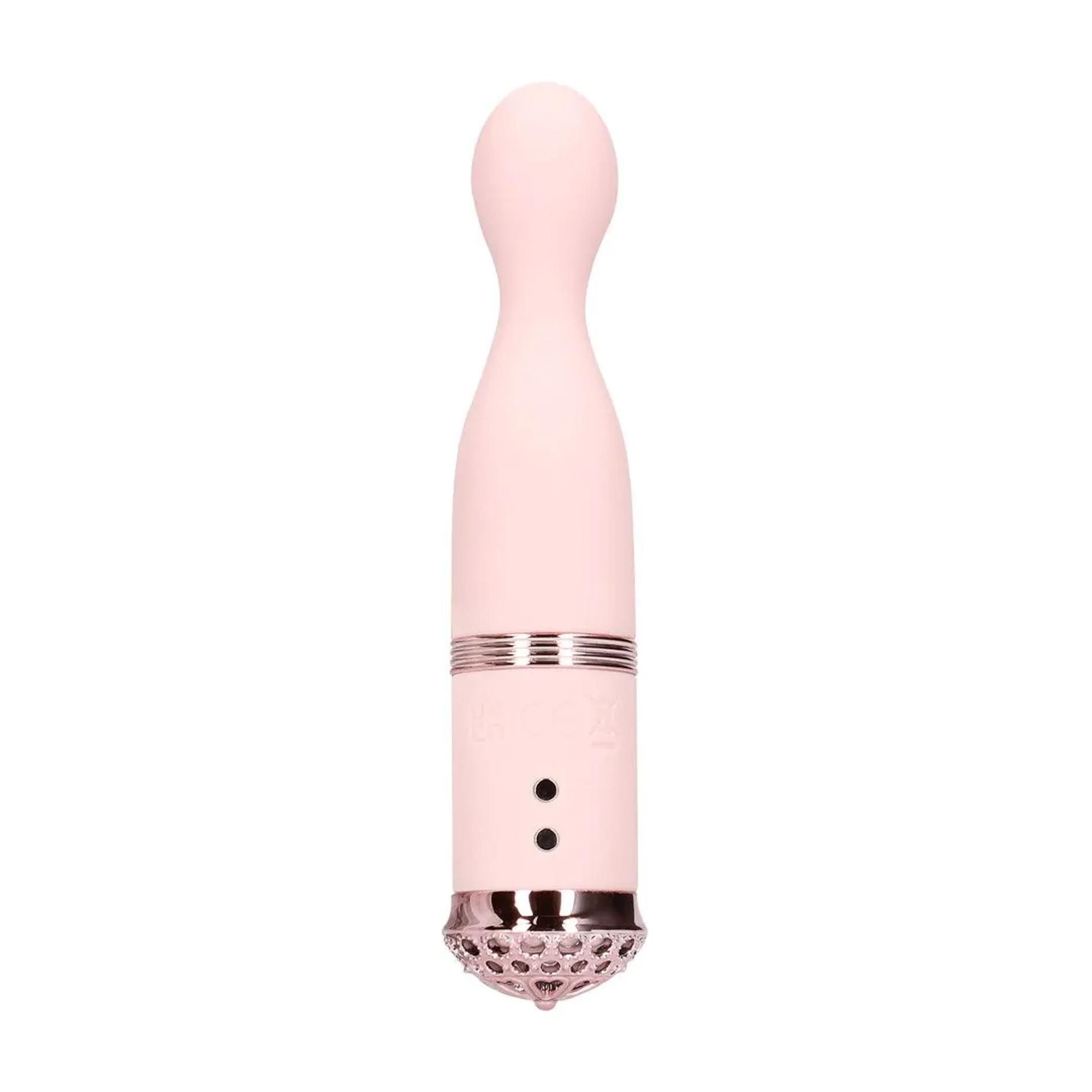 Wibromasażer Loveline Finesse Ball Tip Vibe, 11.7 cm (różowy)
