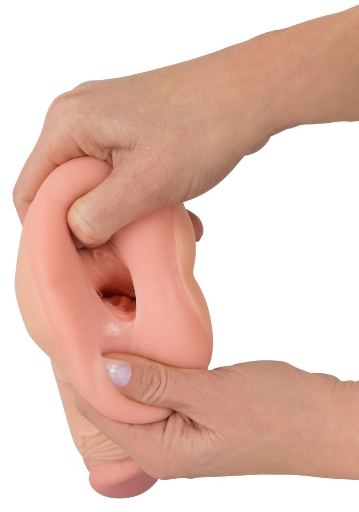 Мастурбатор Nature Skin 2in1 Extension (телесный)