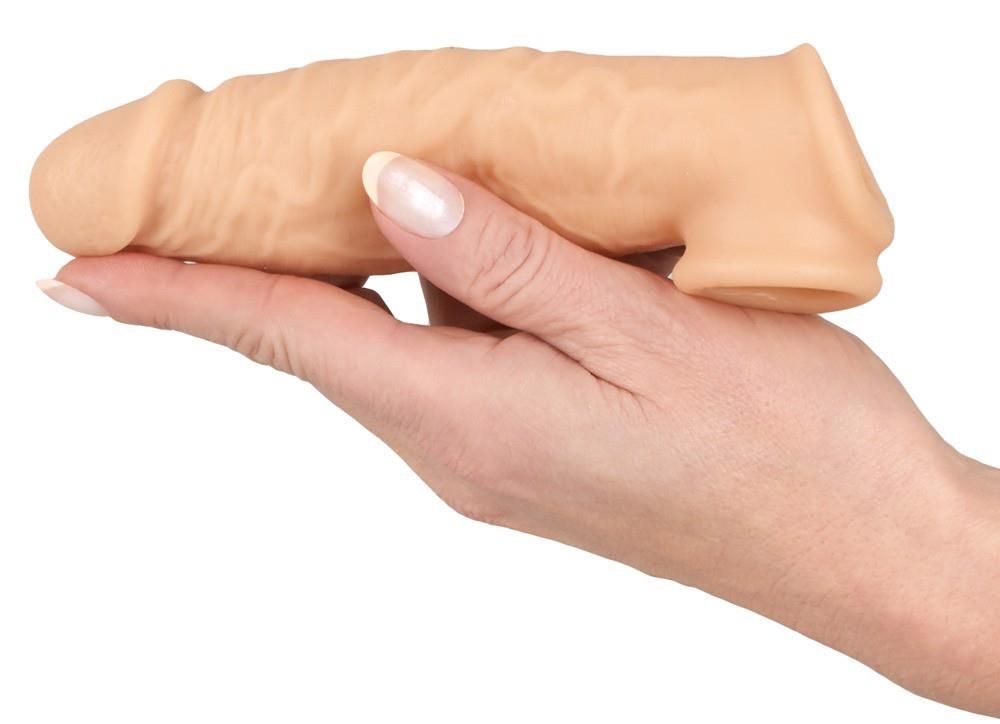 Насадка на пенис Realistixxx Extension, 19 см (телесный)