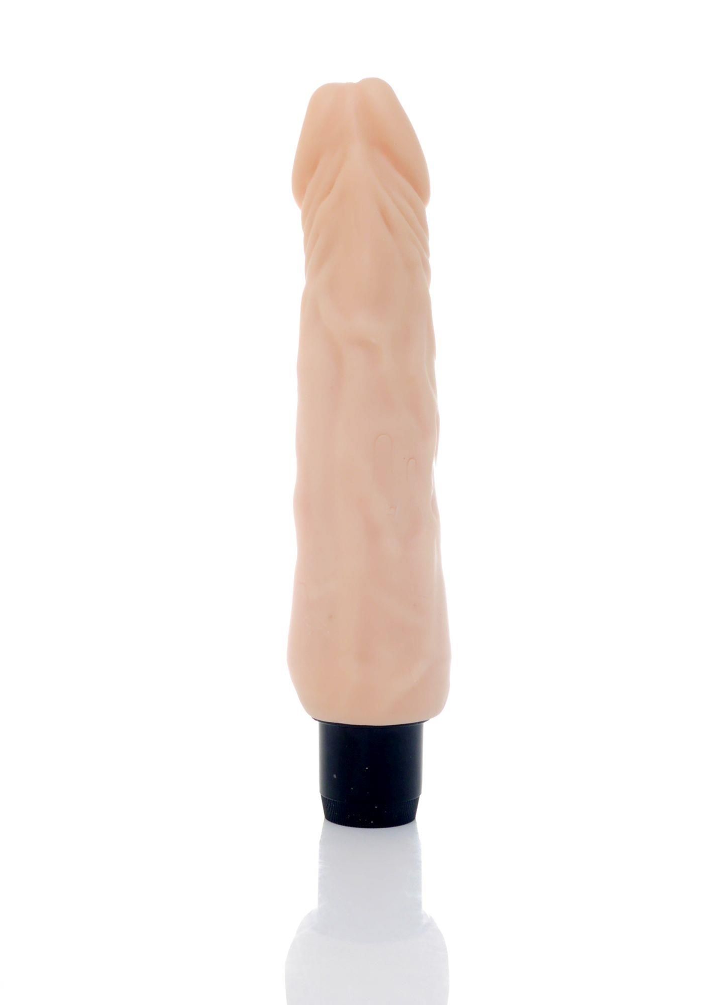 Realistyczny wibrator Boss Flurry, 20,3 cm (w kolorze cielistym)