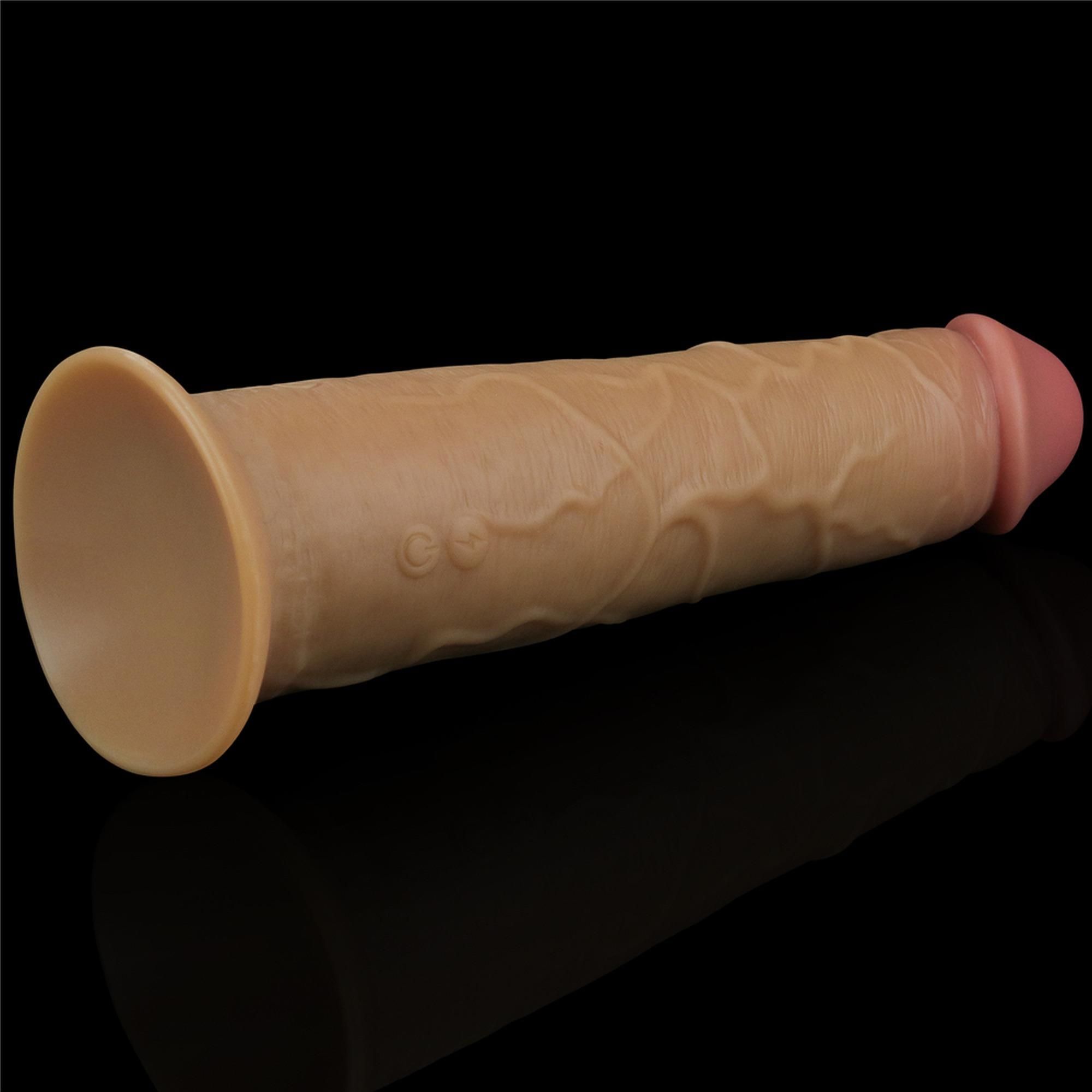 Реалистичный вибратор Lovetoy Nature Cock, 20,5 см (телесный)