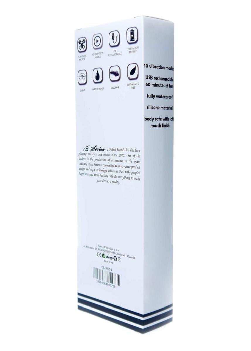 Вибратор B-Series Magic G-Spot, 20 см (розовый)