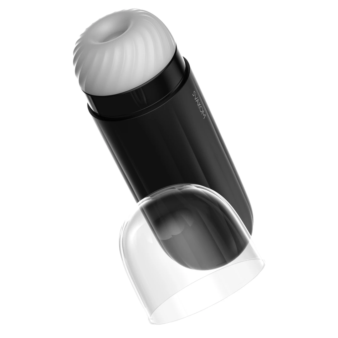 Masturbator z wibracjami Svakom Sam Neo (biały)