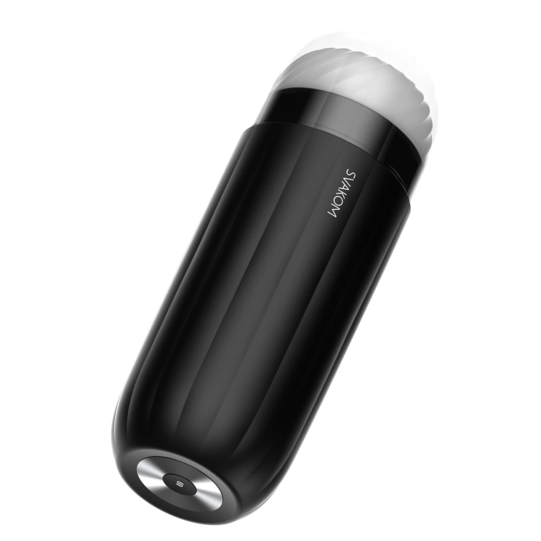 Masturbator z wibracjami Svakom Sam Neo (biały)