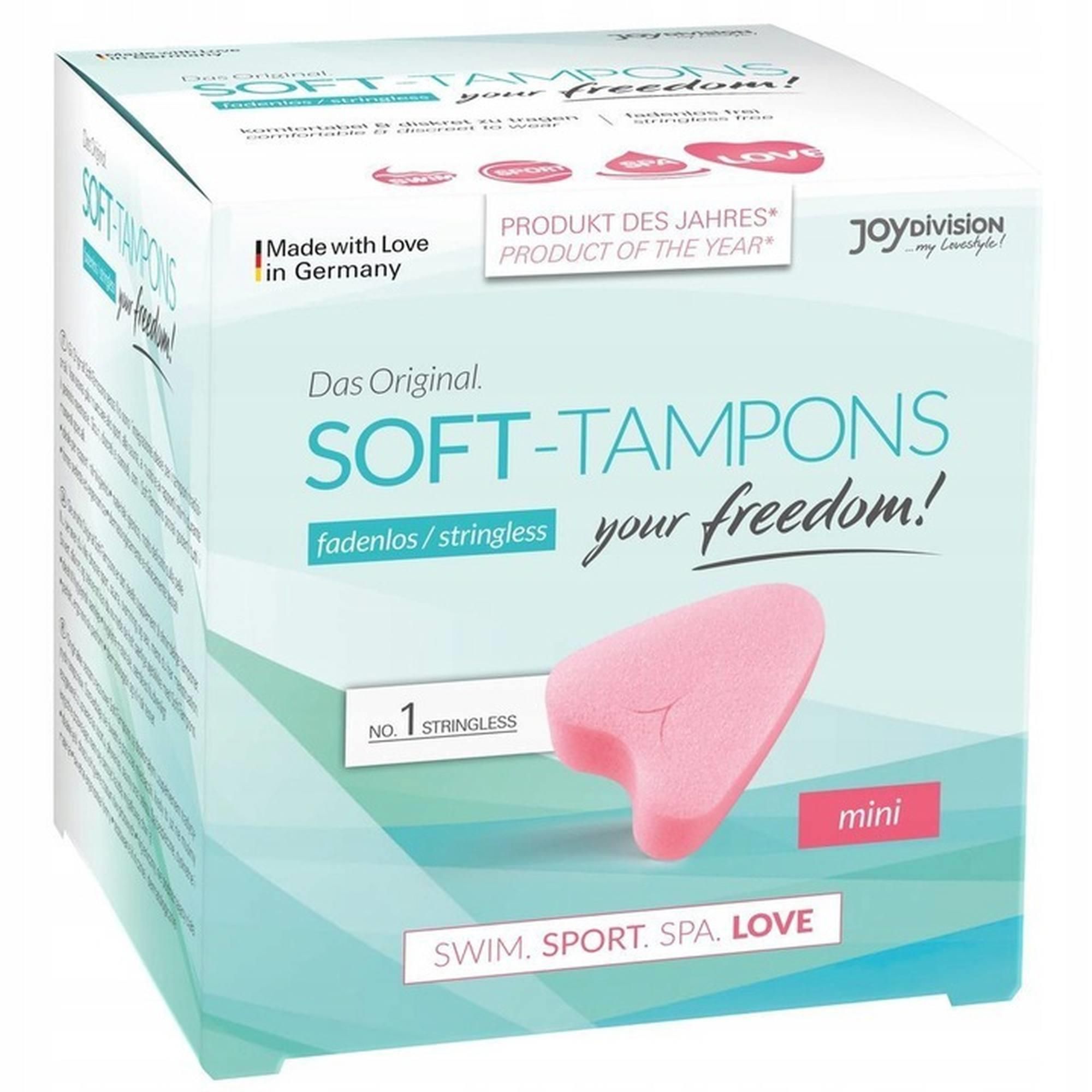 Тампоны Joy Division Soft Tampons Mini,  3 шт