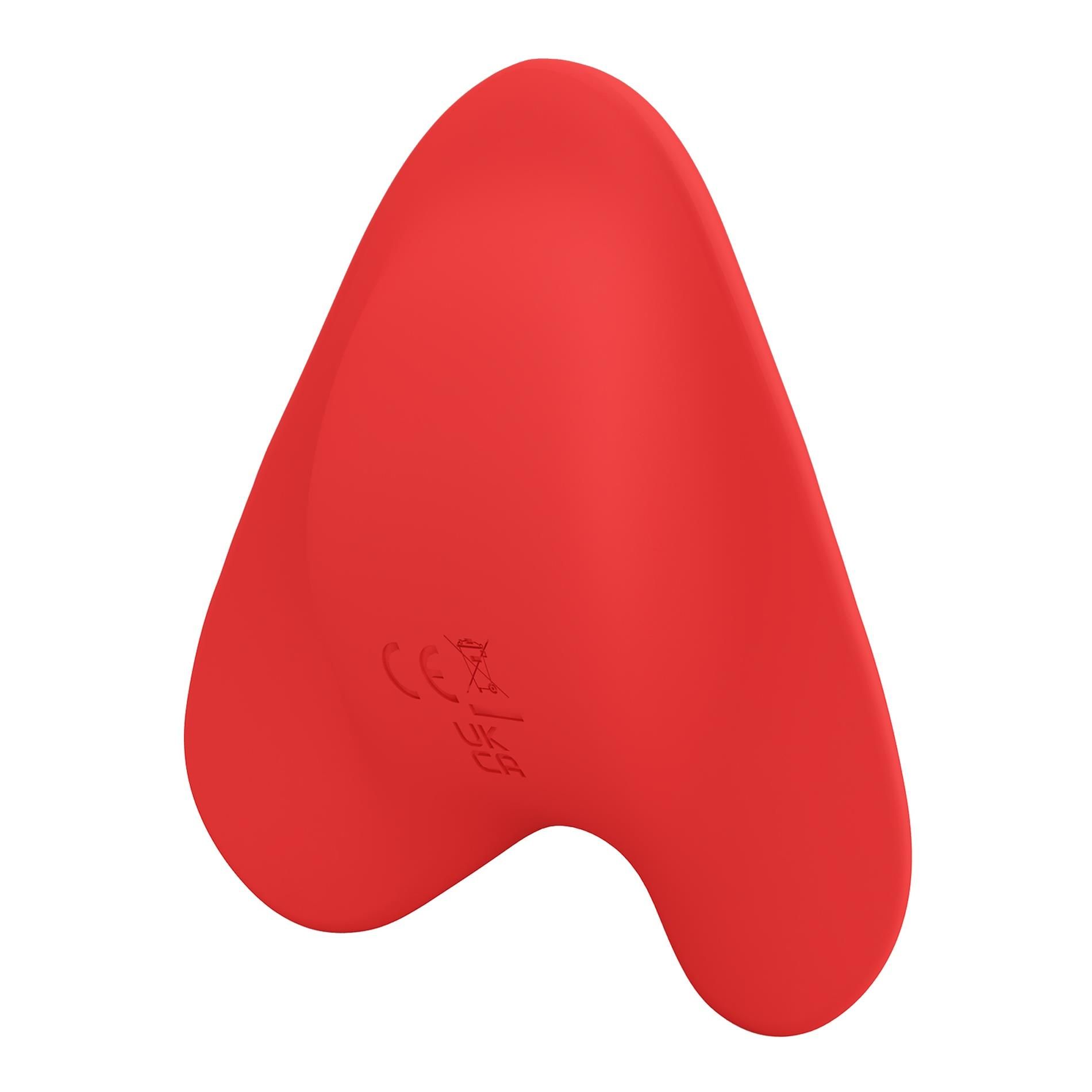 Wibrator na palec Pretty Love Carnation, 7 cm (czerwony)