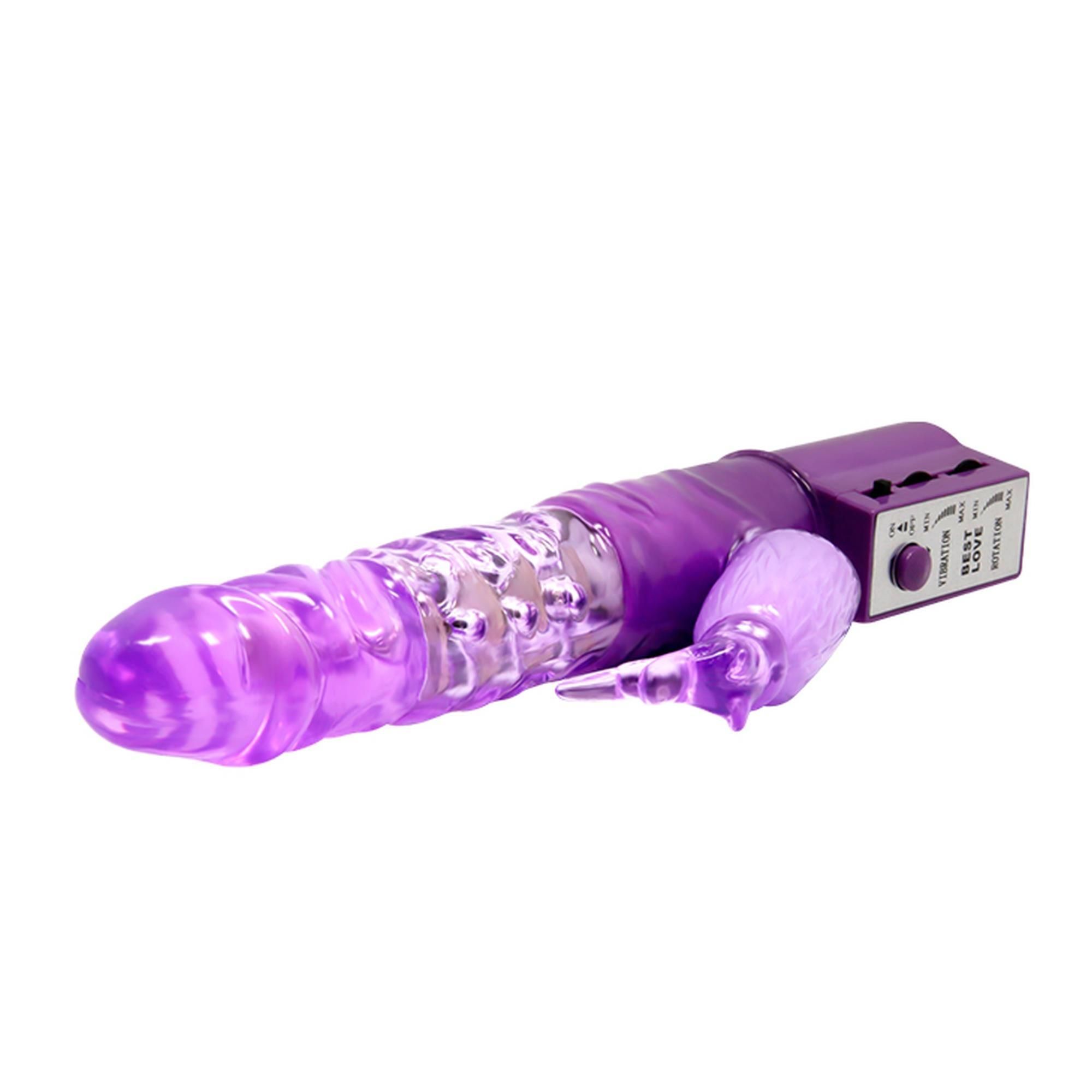 Вибратор-кролик Baile Cute Baby Vibrator, 25 см (фиолетовый)