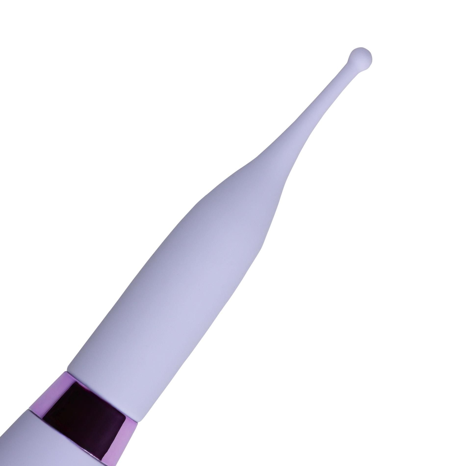 Wibrator Loveline Silicone Tip, 19.8 cm (liliowy)