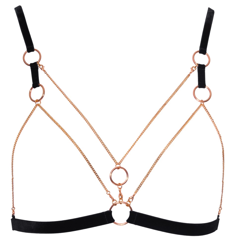 Комплект Cottelli Lingerie Bra Set Glamour, L (черный)