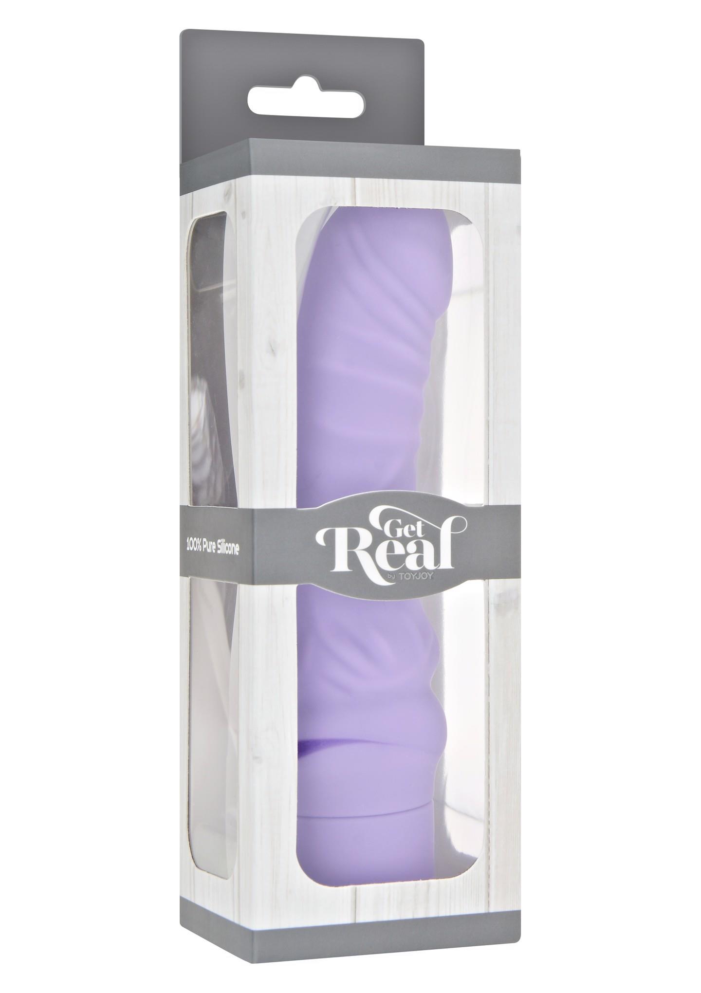 Вибратор Get Real Mini Classic G-spot, 18.2 см (фиолетовый)