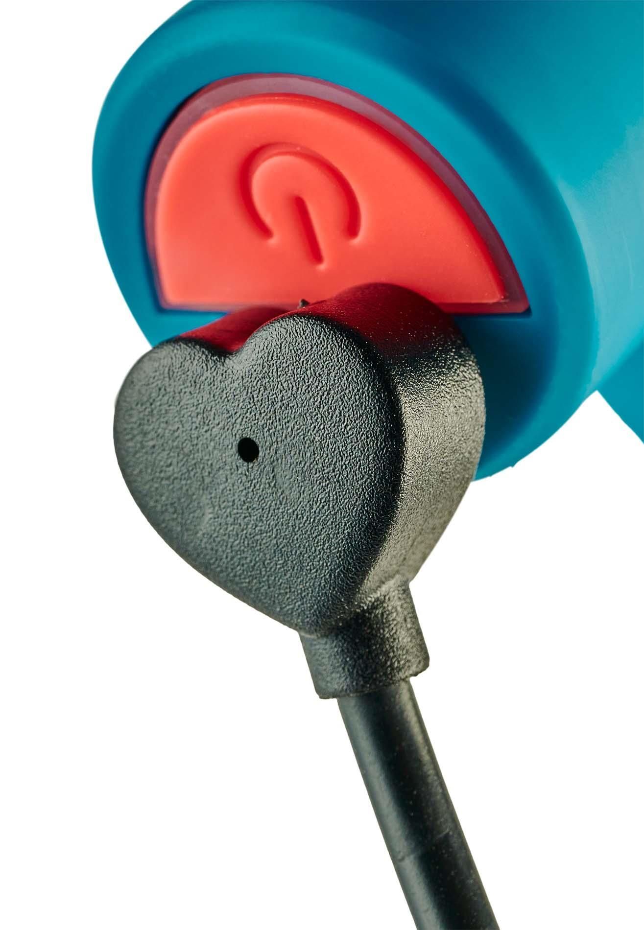 Kork analny Dream Toys Love Thunder, 15 cm (niebieski)