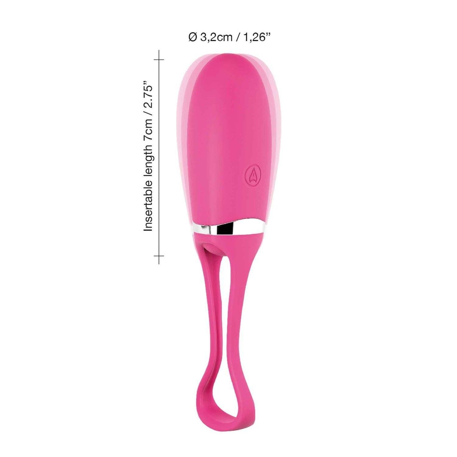 Виброяйцо Dorcel Secret Delight Magenta, 12,5 см (розовый)