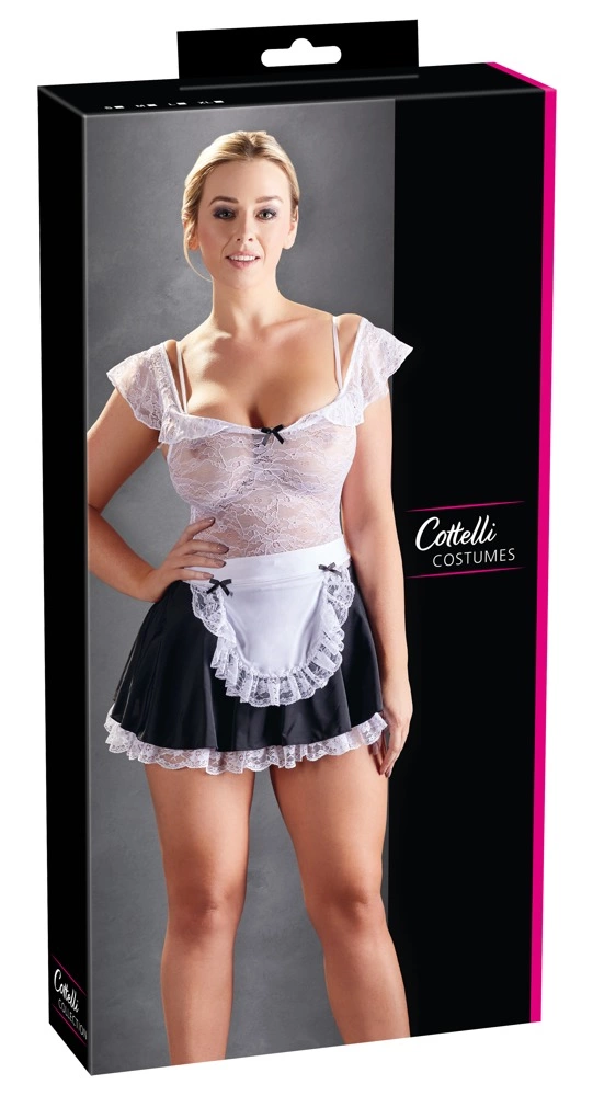 Костюм горничной Cottelli Costumes Maid's, XL (черный-белый)