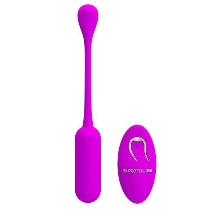 Виброяйцо Pretty Love Lechies Wireless Egg, 18,6 см (фиолетовый)