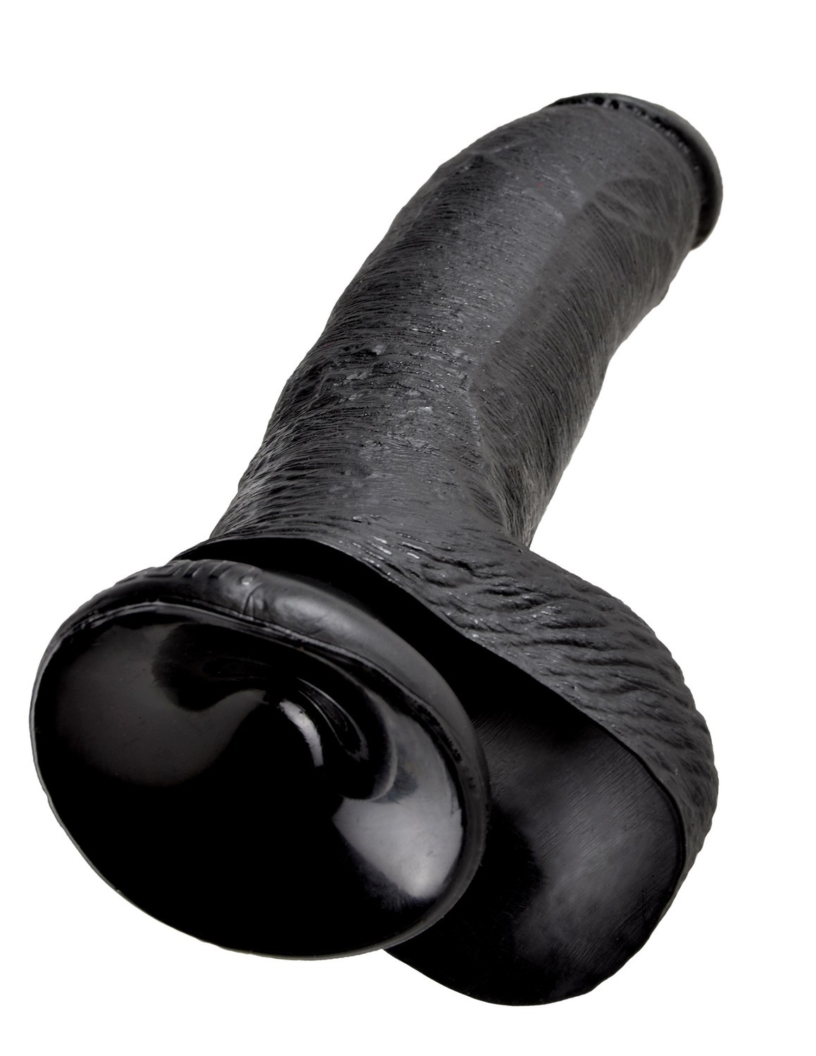 Фаллоимитатор King Cock 9" With Balls, 26 см (черный)