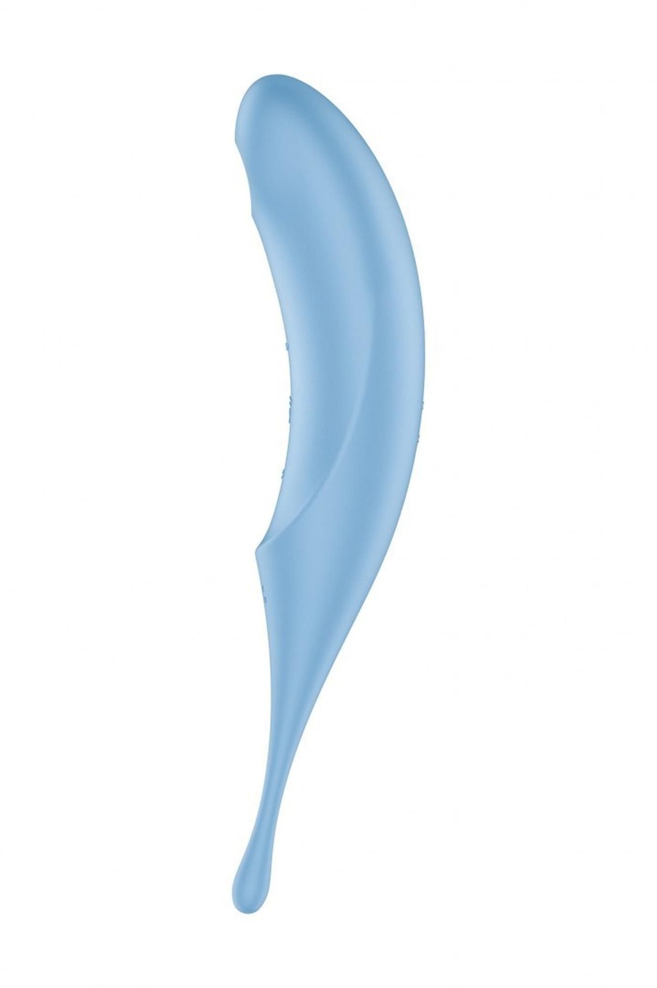 Вакуумний стимулятор клітора з вібрацією Satisfyer Twirling Pro (блакитний)