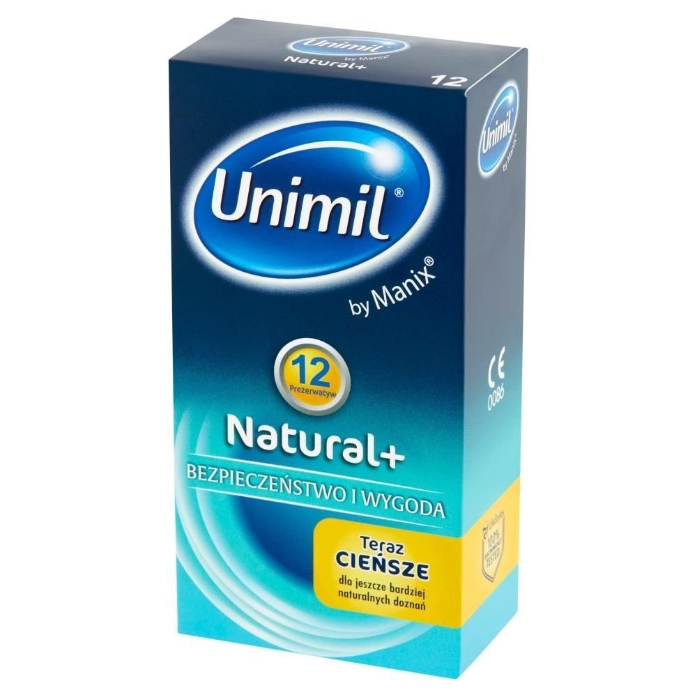 Презервативы Unimil Natural+ 12 шт