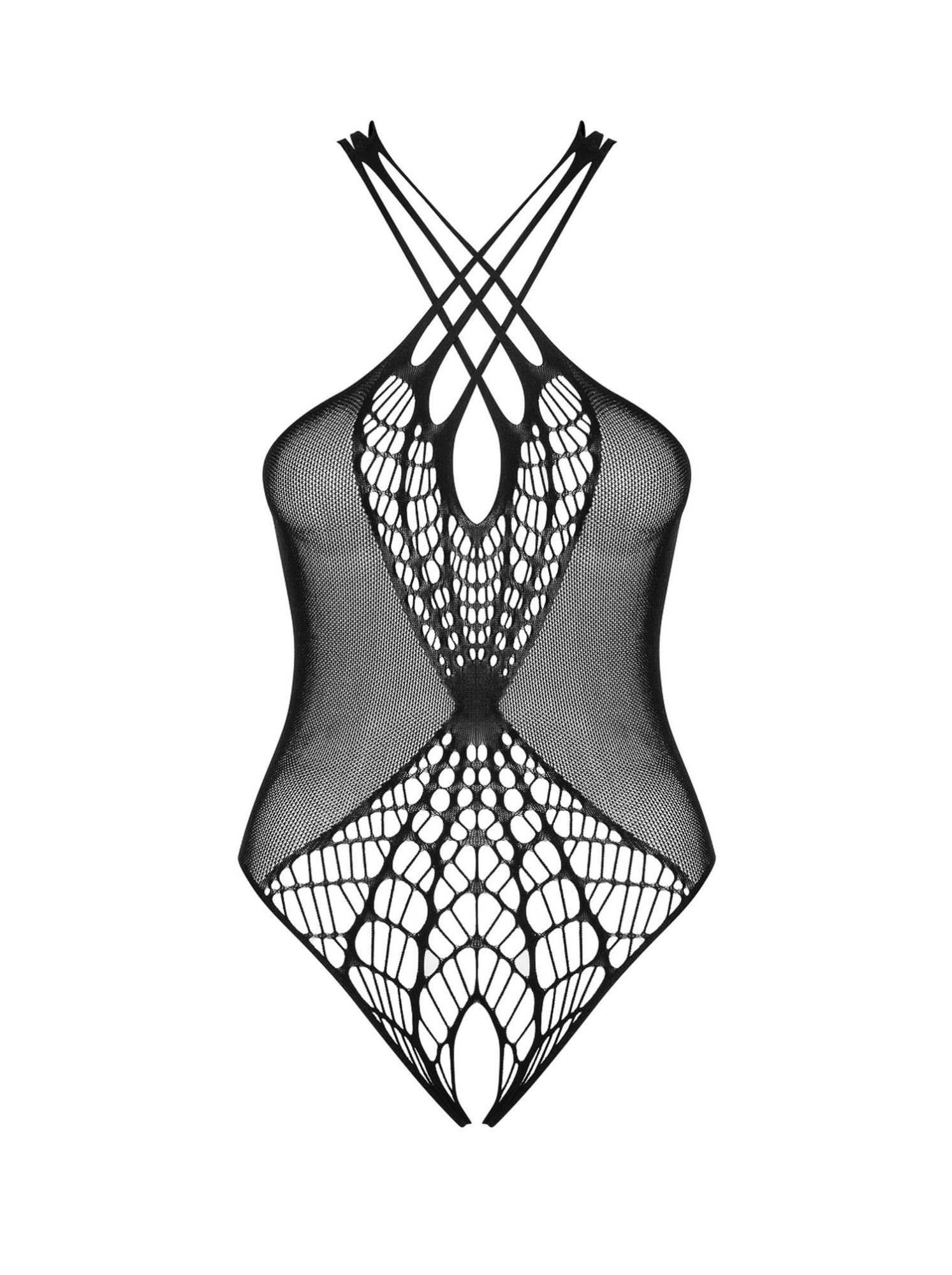 Женское боди Obsessive B118, S/M/L (черный)