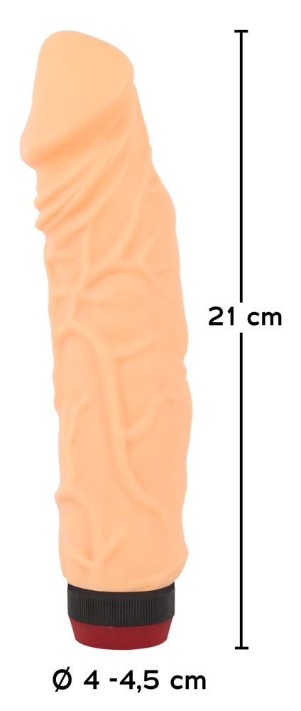 Реалистичный вибратор You2Toys Big Boy, 21 см (телесный)
