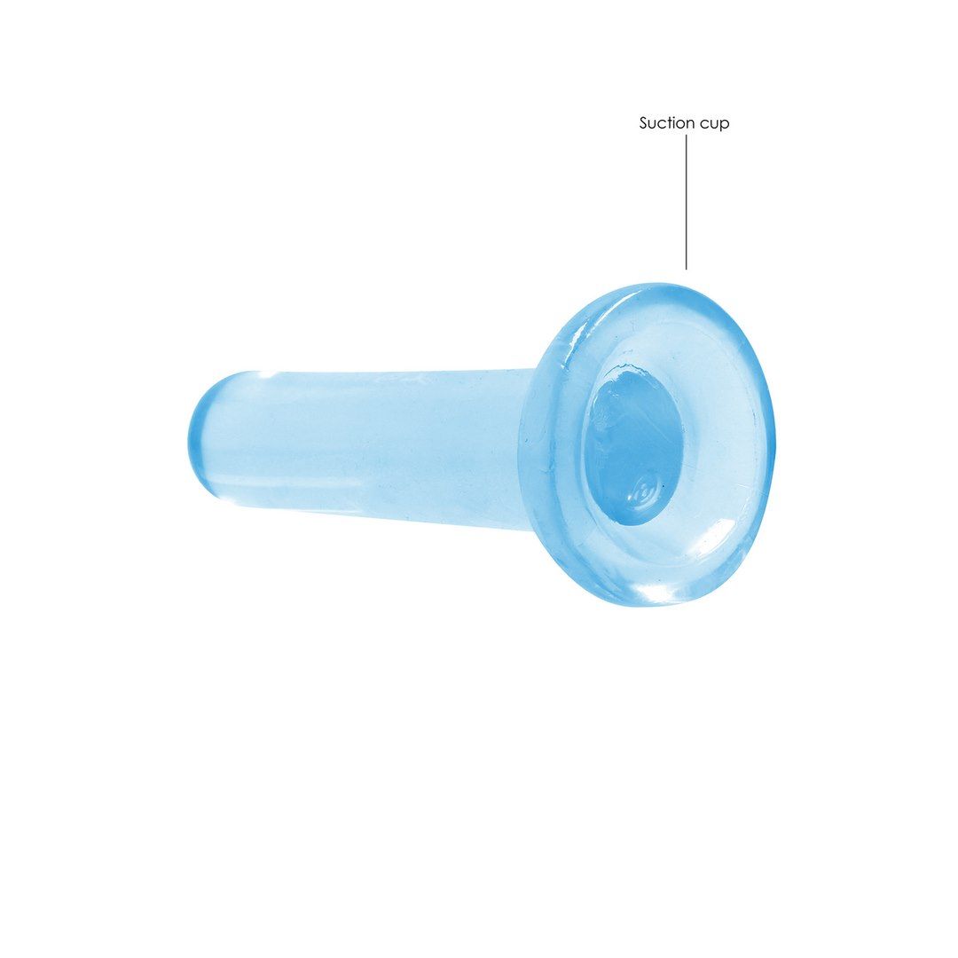 Фаллоимитатор Realrock Crystal Clear Dildo 5.3", 13.5 см (голубой)