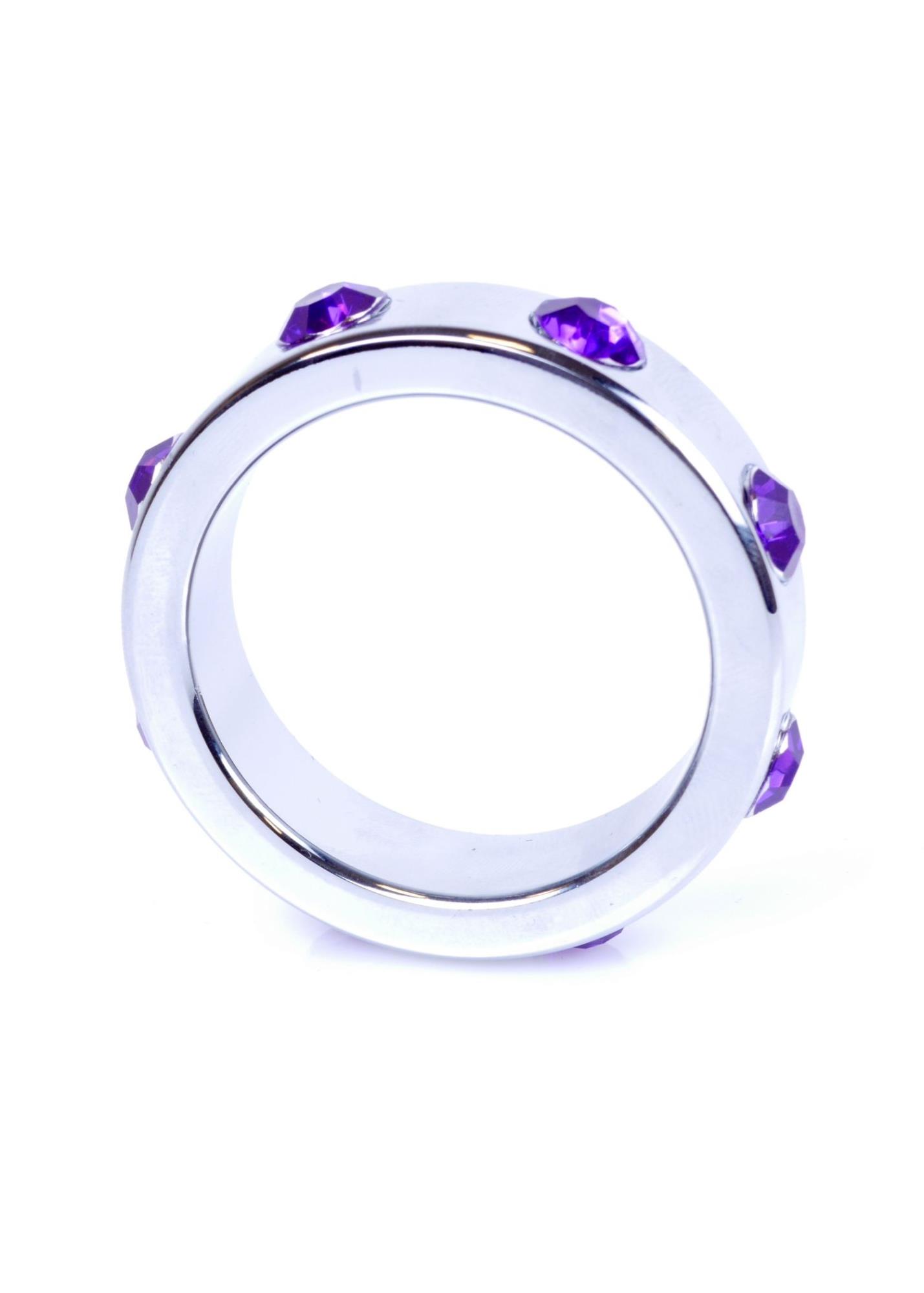 Эрекционное кольцо B - Series HeavyFun Metal Cock Ring, 5.5 см (серебристый)
